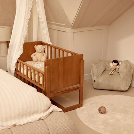 Fauteuil pouf enfant Beige+Beige, écru+Rose+Vert d'eau 24 - vertbaudet enfant 