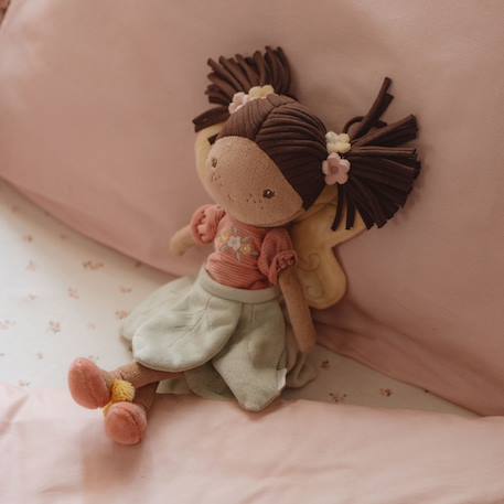 Drap housse lit bébé forest treasures (60 x 120 cm) Blanc, bleu+Blanc, rose+Bleu+Rose 9 - vertbaudet enfant 