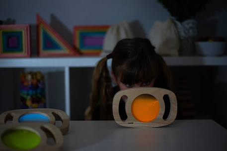 Panneau sensoriel fluorescent orange Orange 2 - vertbaudet enfant 