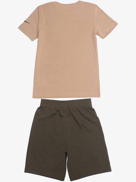Ensemble 2 pièces Beige / kaki+Blanc / noir+Gris / bleu foncé+Noir / gris 2 - vertbaudet enfant 