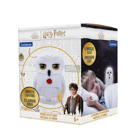 Veilleuse hedwige en 3d avec variation de couleurs Blanc 3 - vertbaudet enfant 