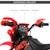 Moto cross électrique enfant 6v max. : 2,5 km/h phare klaxon musiques Rouge 4 - vertbaudet enfant 