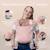 Porte-bébé hybride boba bliss bloom Rose 2 - vertbaudet enfant 