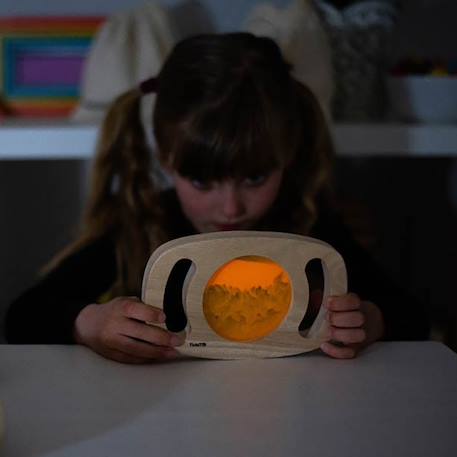 Panneau sensoriel fluorescent orange Orange 1 - vertbaudet enfant 