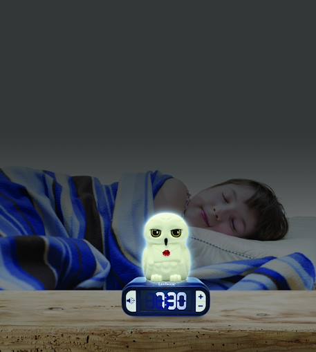 Réveil avec veilleuse hedwige en 3d MULTICOLORE 5 - vertbaudet enfant 