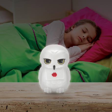 Veilleuse hedwige en 3d avec variation de couleurs Blanc 4 - vertbaudet enfant 