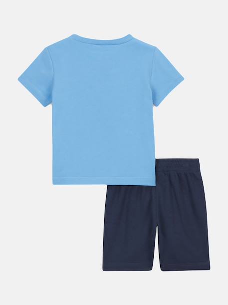 Ensemble 2 pièces Blanc / orange+Bleu 5 - vertbaudet enfant 