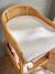 Drap-housse coton biologique table à langer céleste Blanc moyen uni 1 - vertbaudet enfant 