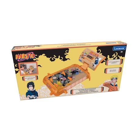 Flipper électronique de table Naruto, Effets Lumineux et sonores Orange 4 - vertbaudet enfant 