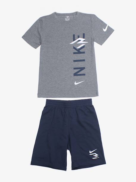 Ensemble 2 pièces Beige / kaki+Blanc / noir+Gris / bleu foncé+Noir / gris 11 - vertbaudet enfant 