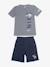 Ensemble 2 pièces Beige / kaki+Blanc / noir+Gris / bleu foncé+Noir / gris 11 - vertbaudet enfant 