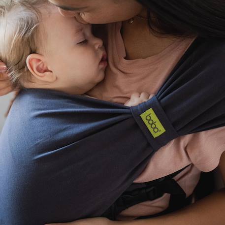Porte-bébé hybride boba bliss charcoal Gris foncé 5 - vertbaudet enfant 