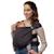 Porte-bébé hybride boba bliss charcoal Gris foncé 6 - vertbaudet enfant 