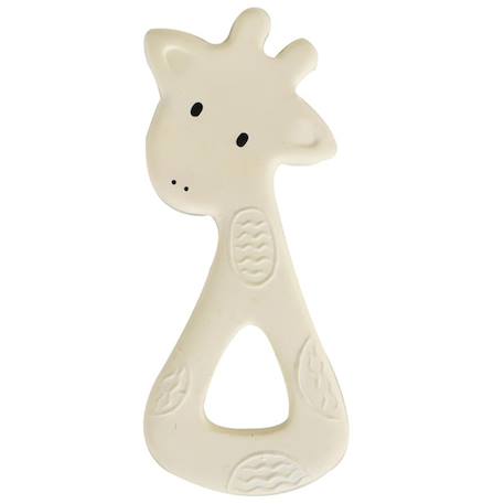 Anneau de dentition girafe en caoutchouc naturel Blanc 1 - vertbaudet enfant 