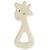 Anneau de dentition girafe en caoutchouc naturel Blanc 1 - vertbaudet enfant 