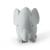 Eléphant en caoutchouc naturel Gris 1 - vertbaudet enfant 