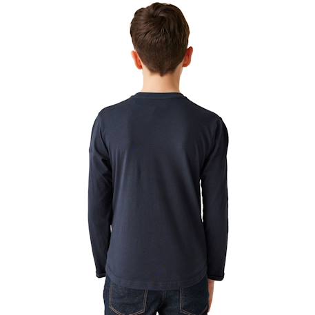 T-shirt wenbie coton wenbie iii Bleu marine 3 - vertbaudet enfant 