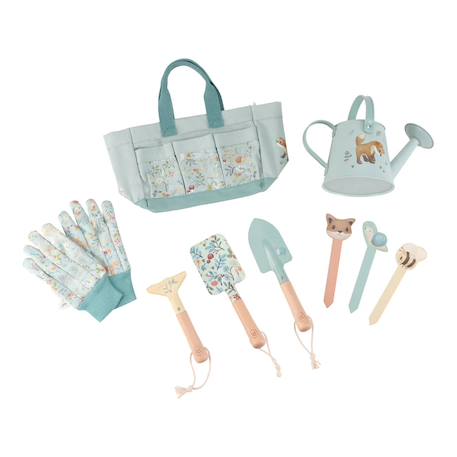 Coffret jardinage forest friends Bleu 2 - vertbaudet enfant 