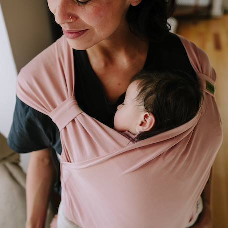 Porte-bébé hybride boba bliss bloom Rose 5 - vertbaudet enfant 