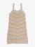 Robe tricot Beige / vert / orange 2 - vertbaudet enfant 