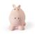 Hippopotame en caoutchouc naturel Rose 1 - vertbaudet enfant 