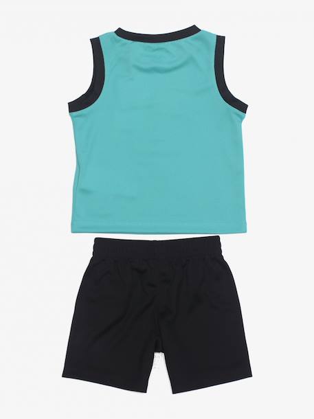 Ensemble 2 pièces Bleu / blanc+Noir / rouge+Vert / noir 11 - vertbaudet enfant 
