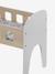 Lit poupon en bois FSC® blanc+bois 5 - vertbaudet enfant 