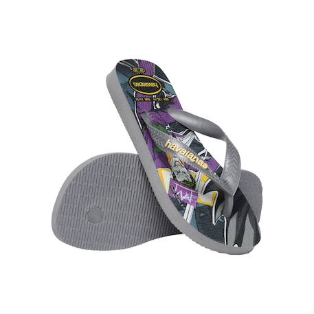 Tongs  à enfiler Bleu marine+Steel gris 11 - vertbaudet enfant 