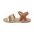Sandales en cuir  à brides Tan leopard+Tan leopard  tan multi 6 - vertbaudet enfant 