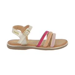 Chaussures-Sandales en cuir  à brides