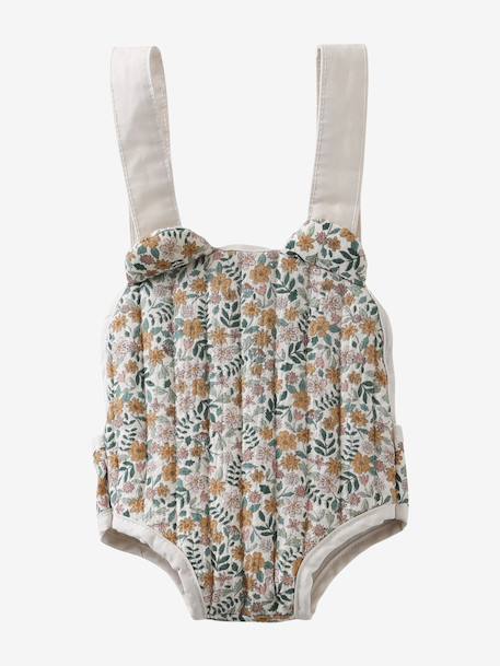 Porte-poupon en gaze de coton Retro Flower 1 - vertbaudet enfant 