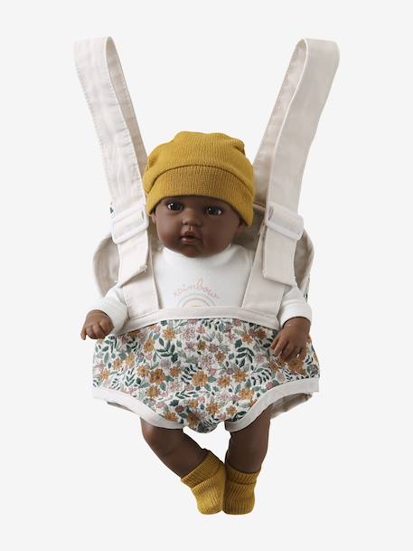 Porte-poupon en gaze de coton Retro Flower 3 - vertbaudet enfant 