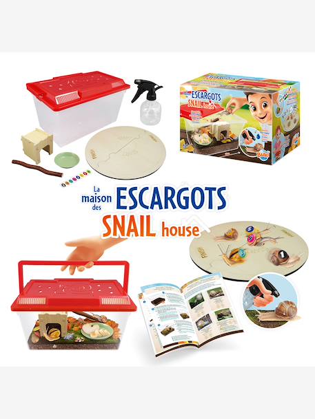 Maison des Escargots rouge 1 - vertbaudet enfant 