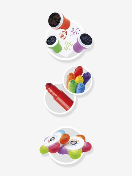 Activity Box Tampons blanc 4 - vertbaudet enfant 