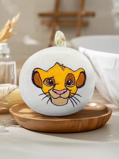 Puériculture-Eponge bébé Disney brodée tête de Simba