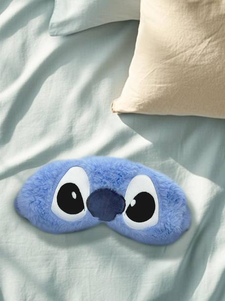 Masque de sommeil Disney Stitch en fausse fourrure bleu 2 - vertbaudet enfant 
