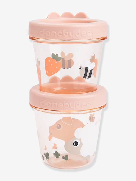 Lot de 2 pots conservation Dotti bleu+blush 6 - vertbaudet enfant 