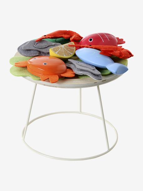 Plateau fruits de mer en bois FSC® bleu 2 - vertbaudet enfant 