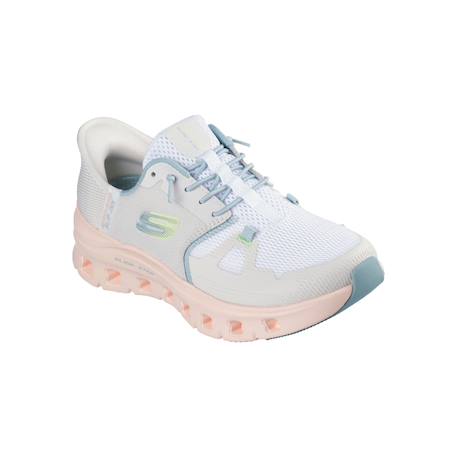 Baskets basses  à lacets Blanc+Multicolor 8 - vertbaudet enfant 