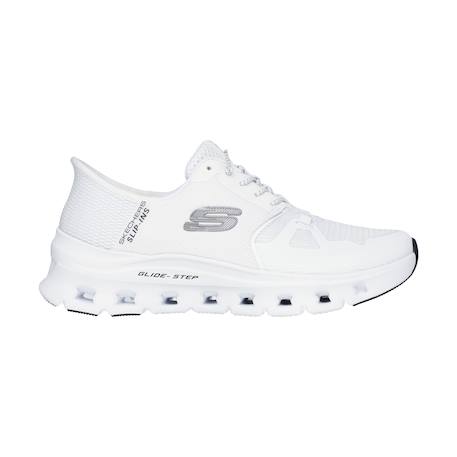 Baskets basses  à lacets Blanc+Multicolor 1 - vertbaudet enfant 