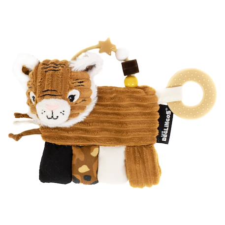 Hochet d'activités speculos le tigre Marron 2 - vertbaudet enfant 