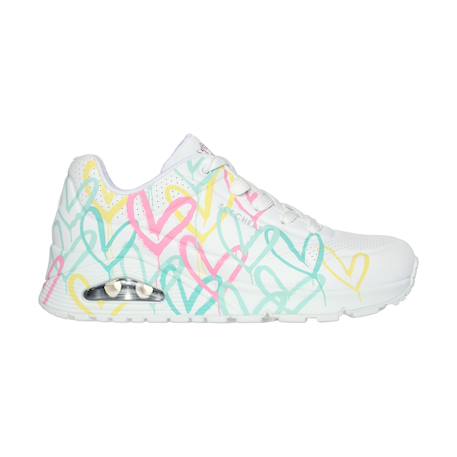 Baskets basses  à lacets Blanc multi 1 - vertbaudet enfant 