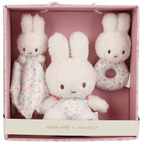 Coffret cadeau flowers butterflies Rose, blanc, bleu 1 - vertbaudet enfant 