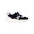Baskets basses à scratch Navy red 1 - vertbaudet enfant 
