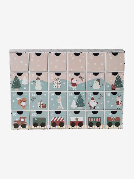 Calendrier de l'Avent avec jouets en bois FSC® Animaux de la forêt+Princesse+Tanzanie+Train de noël+Véhicules 22 - vertbaudet enfant 