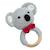 Hochet coton tricot bois naturel Elephant+Koala+Lapin 6 - vertbaudet enfant 