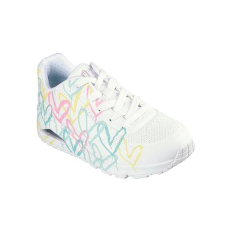 Baskets basses  à lacets Blanc multi 3 - vertbaudet enfant 