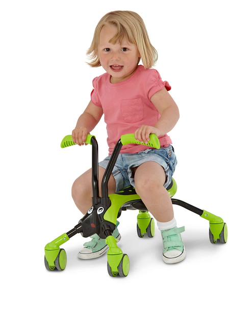 Porteur enfant pliable 4 roues scramblebug honet plastique Noir - vert 2 - vertbaudet enfant 