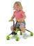 Porteur enfant pliable 4 roues scramblebug honet plastique Noir - vert 2 - vertbaudet enfant 