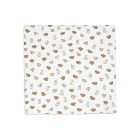 Lot de 3 langes gaze de coton Bloomy+Lovely birds+Miffy 9 - vertbaudet enfant 